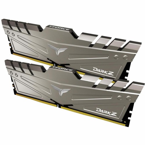 Модуль памяті для компютера DDR4 32GB (2x16GB) 3200 MHz T-Force Dark Z Gray Team (TDZGD432G3200HC16CDC01)