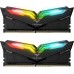 Модуль памяті для компютера DDR4 16GB (2x8GB) 4000 MHz T-Force Night Hawk RGB Black Team (TF1D416G4000HC18JDC01)