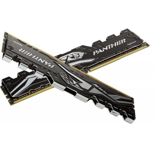 Модуль памяті для компютера DDR4 32GB (2x16GB) 3200 MHz Panther Silver Apacer (AH4U32G32C08Y7VAA-2)