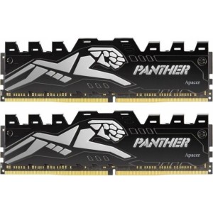 Модуль памяті для компютера DDR4 32GB (2x16GB) 3200 MHz Panther Silver Apacer (AH4U32G32C08Y7VAA-2)