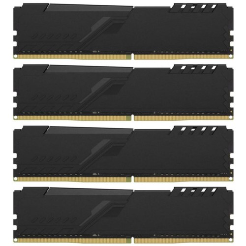 Модуль памяті для компютера DDR4 64GB (4x16GB) 3466 MHz Fury Black Kingston Fury (ex.HyperX) (HX434C17FB4K4/64)