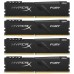 Модуль памяті для компютера DDR4 64GB (4x16GB) 3466 MHz Fury Black Kingston Fury (ex.HyperX) (HX434C17FB4K4/64)