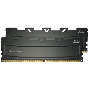 Модуль памяті для компютера DDR4 64GB (2x32GB) 2400 MHz Black Kudos eXceleram (EKBLACK4642415CD)