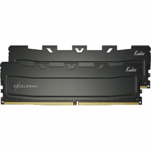 Модуль памяті для компютера DDR4 32GB (2x16GB) 3200 MHz Black Kudos eXceleram (EKBLACK4323216CD)