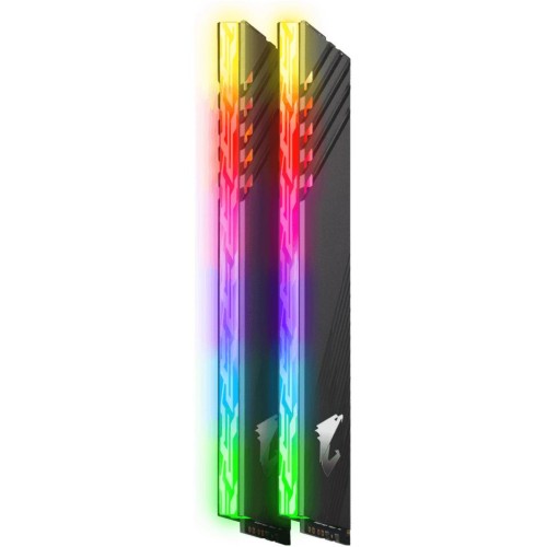 Модуль памяті для компютера DDR4 16GB (2x8GB) 3200 MHz RGB Fusion 2.0 AORUS GIGABYTE (GP-ARS16G32)