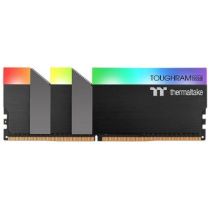 Модуль памяті для компютера DDR4 16GB (2x8GB) 3200 MHz Toughram Black RGB ThermalTake (R009D408GX2-3200C16A)