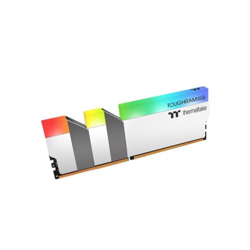 Модуль памяті для компютера DDR4 16GB (2x8GB) 3200 MHz Toughram White RGB ThermalTake (R022D408GX2-3200C16A)