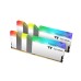 Модуль памяті для компютера DDR4 16GB (2x8GB) 3600 MHz Toughram White RGB ThermalTake (R022D408GX2-3600C18A)