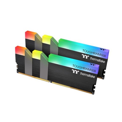 Модуль памяті для компютера DDR4 16GB (2x8GB) 4000 MHz Toughram Black RGB ThermalTake (R009D408GX2-4000C19A)