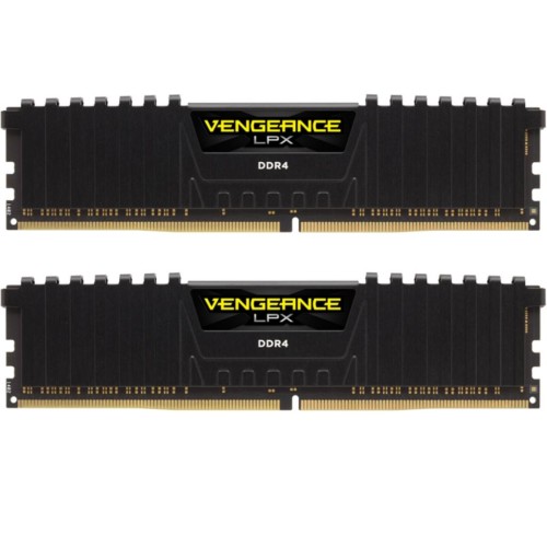 Модуль памяті для компютера DDR4 32GB (2x16GB) 3200 MHz Vengeance LPX Black Corsair (CMK32GX4M2E3200C16)