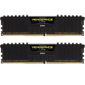 Модуль памяті для компютера DDR4 32GB (2x16GB) 3200 MHz Vengeance LPX Black Corsair (CMK32GX4M2D3200C16)