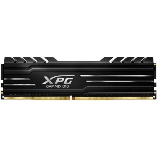 Модуль памяті для компютера DDR4 8GB 3000 MHz XPG D10 Black ADATA (AX4U300038G16A-SB10)