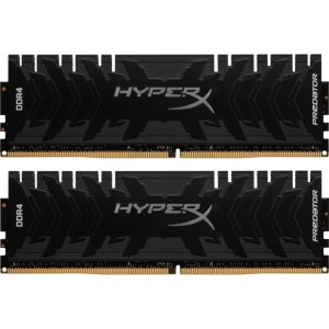 Модуль памяті для компютера DDR4 64GB (2x32GB) 2666 MHz XMP HyperX Predator Kingston Fury (ex.HyperX) (HX426C15PB3K2/64)