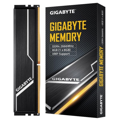 Модуль памяті для компютера DDR4 8GB 2666 MHz GIGABYTE (GP-GR26C16S8K1HU408)