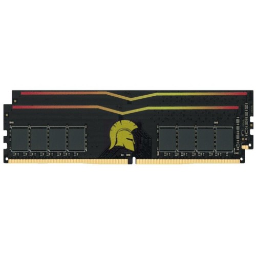 Модуль памяті для компютера DDR4 16GB (2x8GB) 3200 MHz Yellow eXceleram (E47076AD)