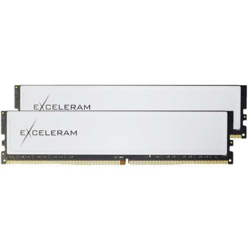 Модуль памяті для компютера DDR4 16GB (2x8GB) 3200 MHz Black&White eXceleram (EBW4163216AD)