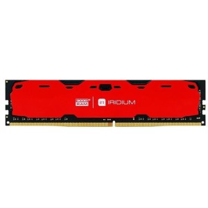 Модуль памяті для компютера DDR4 16GB 2400 MHz Iridium Red Goodram (IR-R2400D464L17/16G)
