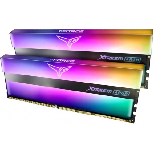 Модуль памяті для компютера DDR4 16GB (2x8GB) 3200 MHz T-Force Xtreem ARGB Team (TF10D416G3200HC16CDC01)