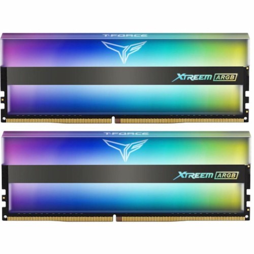 Модуль памяті для компютера DDR4 16GB (2x8GB) 3200 MHz T-Force Xtreem ARGB Team (TF10D416G3200HC16CDC01)