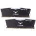 Модуль памяті для компютера DDR4 16GB (2x8GB) 3200 MHz T-Force Delta Black ARGB Team (TF3D416G3200HC16CDC01)