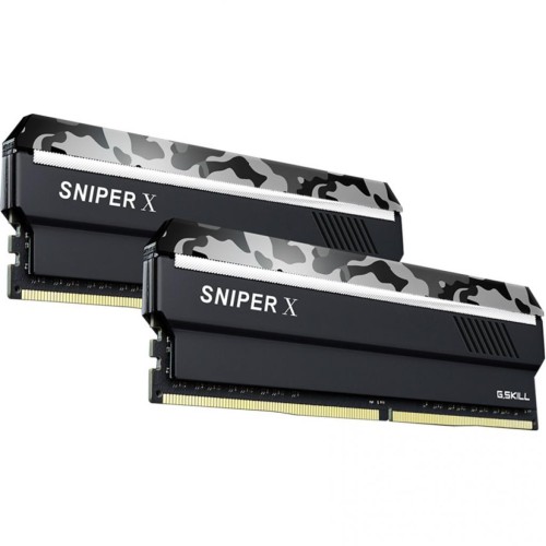 Модуль памяті для компютера DDR4 16GB (2x8GB) 3200 MHz Sniper X G.Skill (F4-3200C16D-16GSXWB)