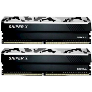 Модуль памяті для компютера DDR4 16GB (2x8GB) 3200 MHz Sniper X G.Skill (F4-3200C16D-16GSXWB)