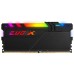 Модуль памяті для компютера DDR4 16GB 3200 MHz EVO X II Black Geil (GEXSB416GB3200C16BSC)