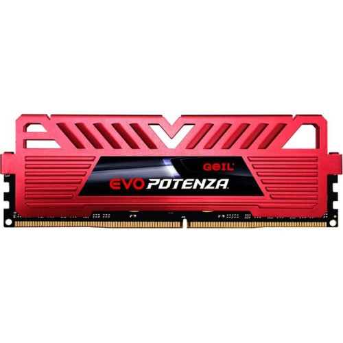 Модуль памяті для компютера DDR4 16GB 3200 MHz POTENZA Red Geil (GPR416GB3200C16BSC)