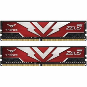 Модуль памяті для компютера DDR4 16GB (2x8GB) 2666 MHz T-Force Zeus Red Team (TTZD416G2666HC19DC01)