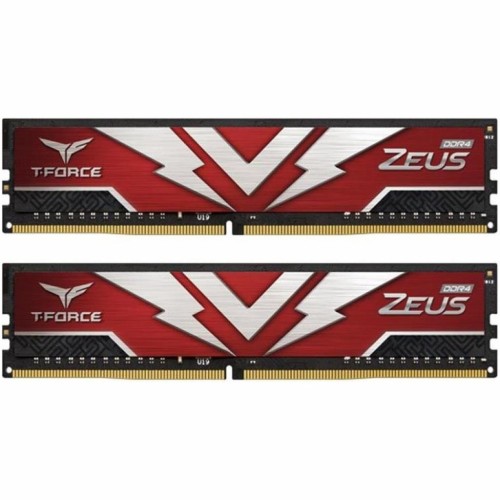 Модуль памяті для компютера DDR4 16GB (2x8GB) 3200 MHz T-Force Zeus Red Team (TTZD416G3200HC20DC01)