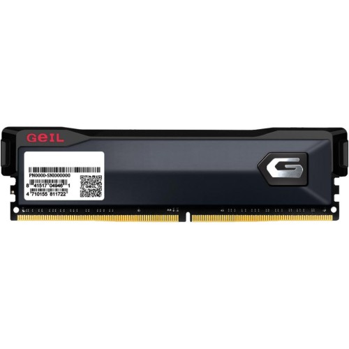 Модуль памяті для компютера DDR4 16GB (2x8GB) 3200 MHz Orion Black Geil (GOG416GB3200C16ADC)