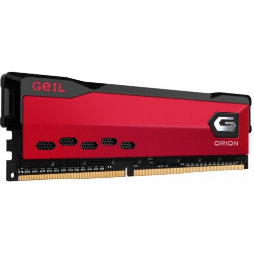 Модуль памяті для компютера DDR4 16GB 2666 MHz Orion RED Geil (GOR416GB2666C19SC)