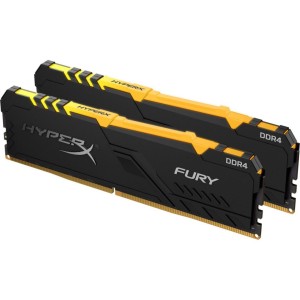 Модуль памяті для компютера DDR4 32GB (2x16GB) 2400 MHz HyperX Fury Kingston Fury (ex.HyperX) (HX424C15FB4AK2/32)