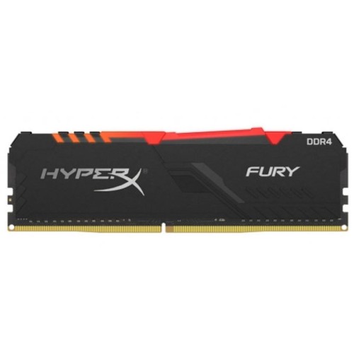 Модуль памяті для компютера DDR4 16GB 3466 MHz HyperX Fury RGB Kingston Fury (ex.HyperX) (HX434C17FB4A/16)