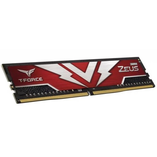 Модуль памяті для компютера DDR4 16GB 3200 MHz T-Force Zeus Red Team (TTZD416G3200HC2001)