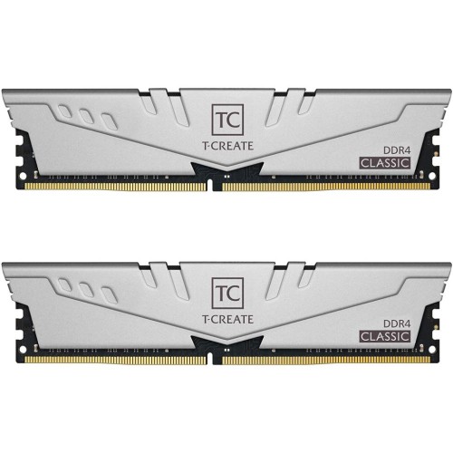 Модуль памяті для компютера DDR4 16GB (2x8GB) 2666 MHz T-Create Classic 10L Gray Team (TTCCD416G2666HC19DC01)
