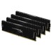 Модуль памяті для компютера DDR4 128GB (4x32GB) 3200 MHz HyperX Predator Black Kingston Fury (ex.HyperX) (HX432C16PB3K4/128)