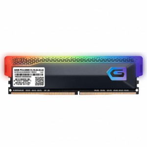 Модуль памяті для компютера DDR4 16GB (2x8GB) 3600 MHz Orion RGB Titanium Gray Geil (GOSG416GB3600C18BDC)