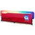 Модуль памяті для компютера DDR4 8GB 3600 MHz Orion RGB Racing Red Geil (GOSR48GB3600C18BSC)