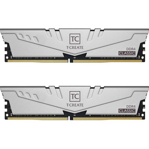 Модуль памяті для компютера DDR4 16GB (2x8GB) 3200 MHz T-Create Classic 10L Gray Team (TTCCD416G3200HC22DC01)