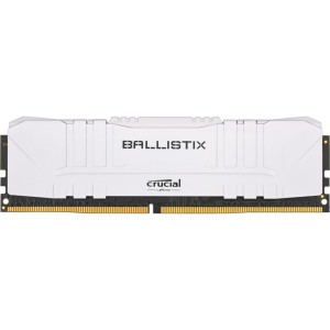 Модуль памяті для компютера DDR4 16GB 2666 MHz Ballistix White Micron (BL16G26C16U4W)