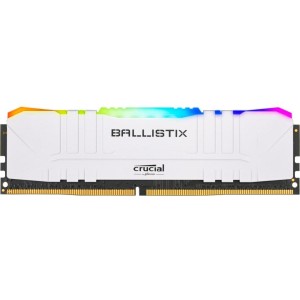 Модуль памяті для компютера DDR4 16GB 3000 MHz Ballistix White RGB Micron (BL16G30C15U4WL)