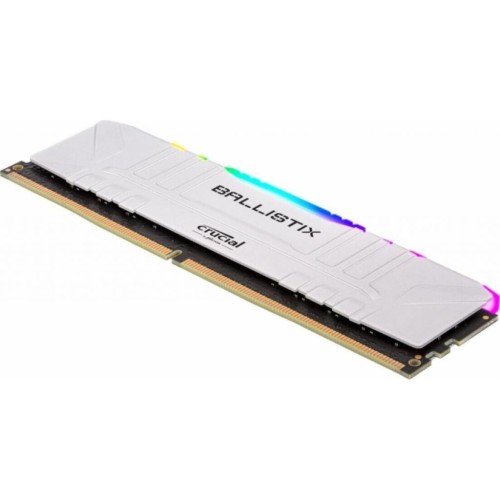 Модуль памяті для компютера DDR4 8GB 3000 MHz Ballistix White RGB Micron (BL8G30C15U4WL)
