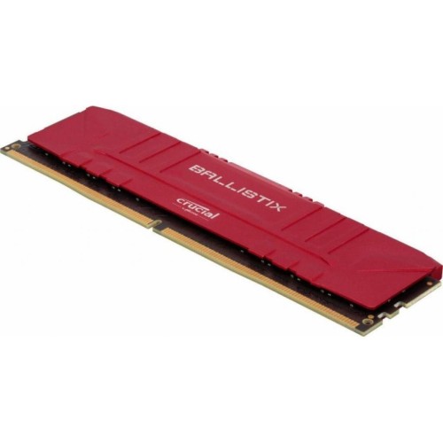 Модуль памяті для компютера DDR4 16GB 2666 MHz Ballistix Red Micron (BL16G26C16U4R)