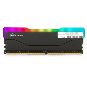 Модуль памяті для компютера DDR4 8GB 3200 MHz RGB X2 Series Black eXceleram (ERX2B408326A)
