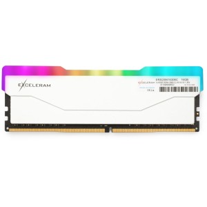 Модуль памяті для компютера DDR4 16GB 3000 MHz RGB X2 Series White eXceleram (ERX2W416306C)