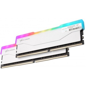Модуль памяті для компютера DDR4 16GB (2x8GB) 3200 MHz RGB X2 Series White eXceleram (ERX2W416326AD)