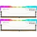 Модуль памяті для компютера DDR4 16GB (2x8GB) 3200 MHz RGB X2 Series White eXceleram (ERX2W416326AD)