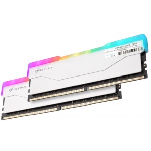 Модуль памяті для компютера DDR4 32GB (2x16GB) 2666 MHz RGB X2 Series White eXceleram (ERX2W432269CD)