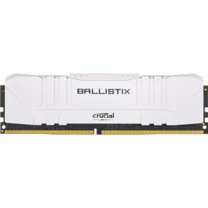 Модуль памяті для компютера DDR4 8GGB 3000 MHz Ballistix White Micron (BL8G30C15U4W)